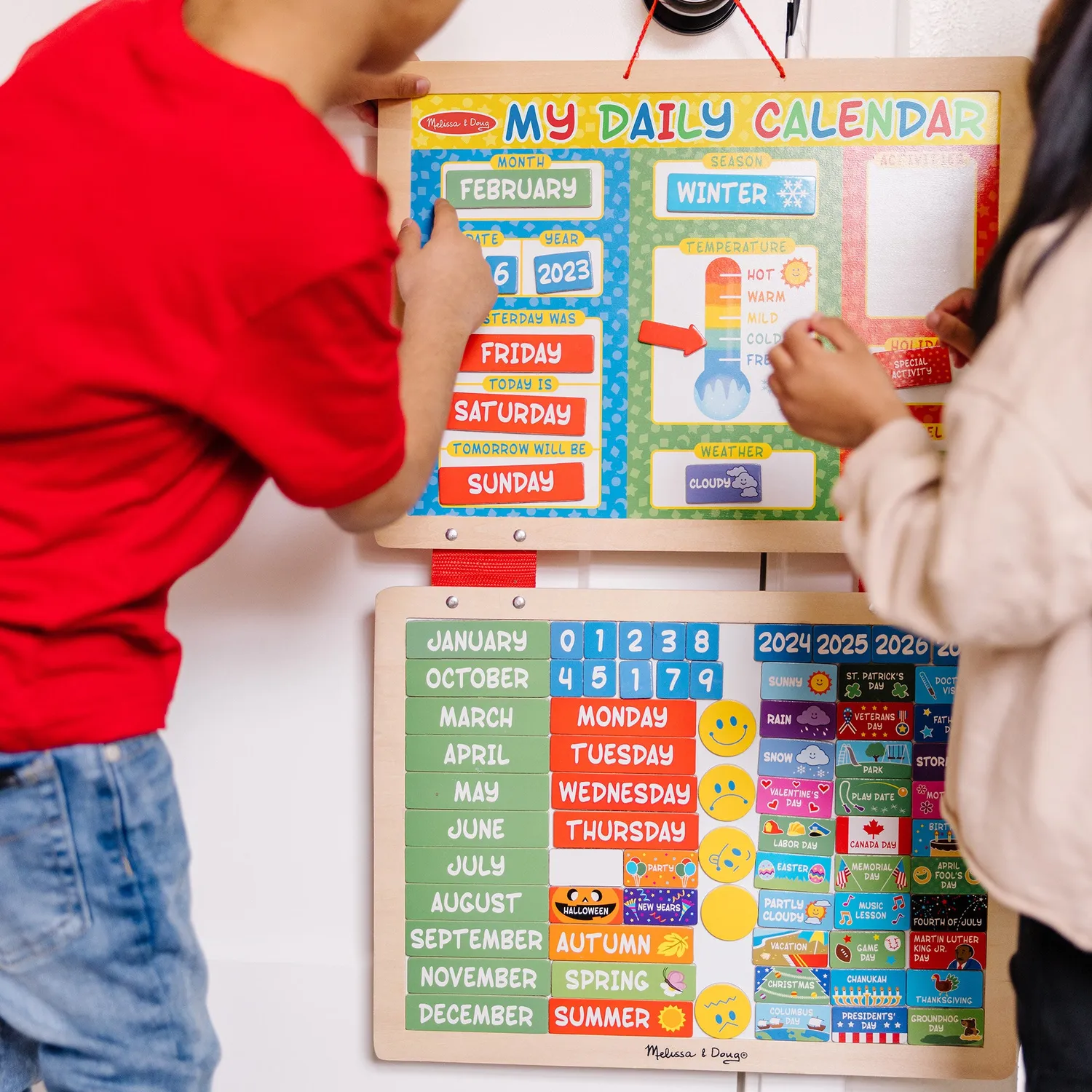 Melissa & Doug Early Learner Gift Bundle leerset 2-delig hout