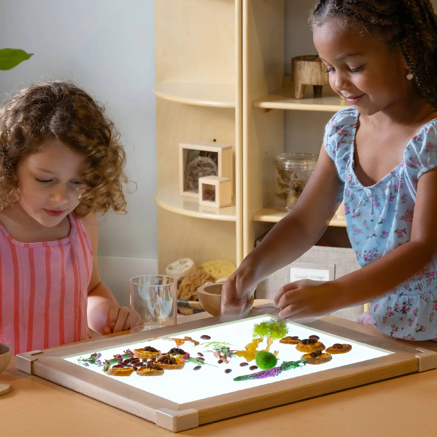 Guidecraft LED Activity Tablet lichttafel draadloos wit licht
