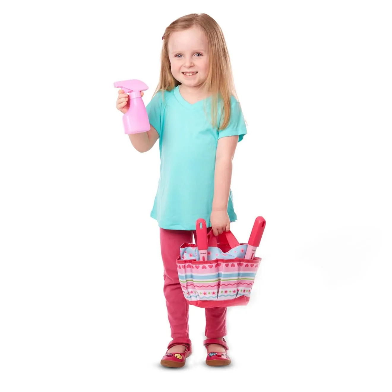 Melissa & Doug Pretty Petals Tote Set tuinset met tas