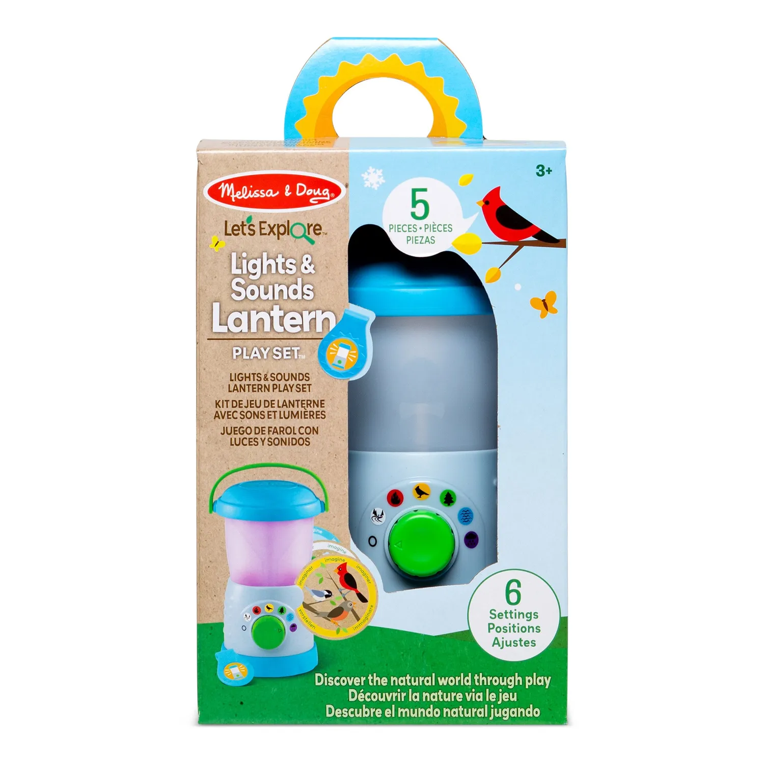 Melissa & Doug Let's Explore Light & Sound Lantern Lantaarn met geluid
