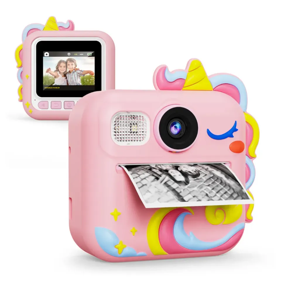 KOKODI Kids Instant Print Camera kindercamera roze