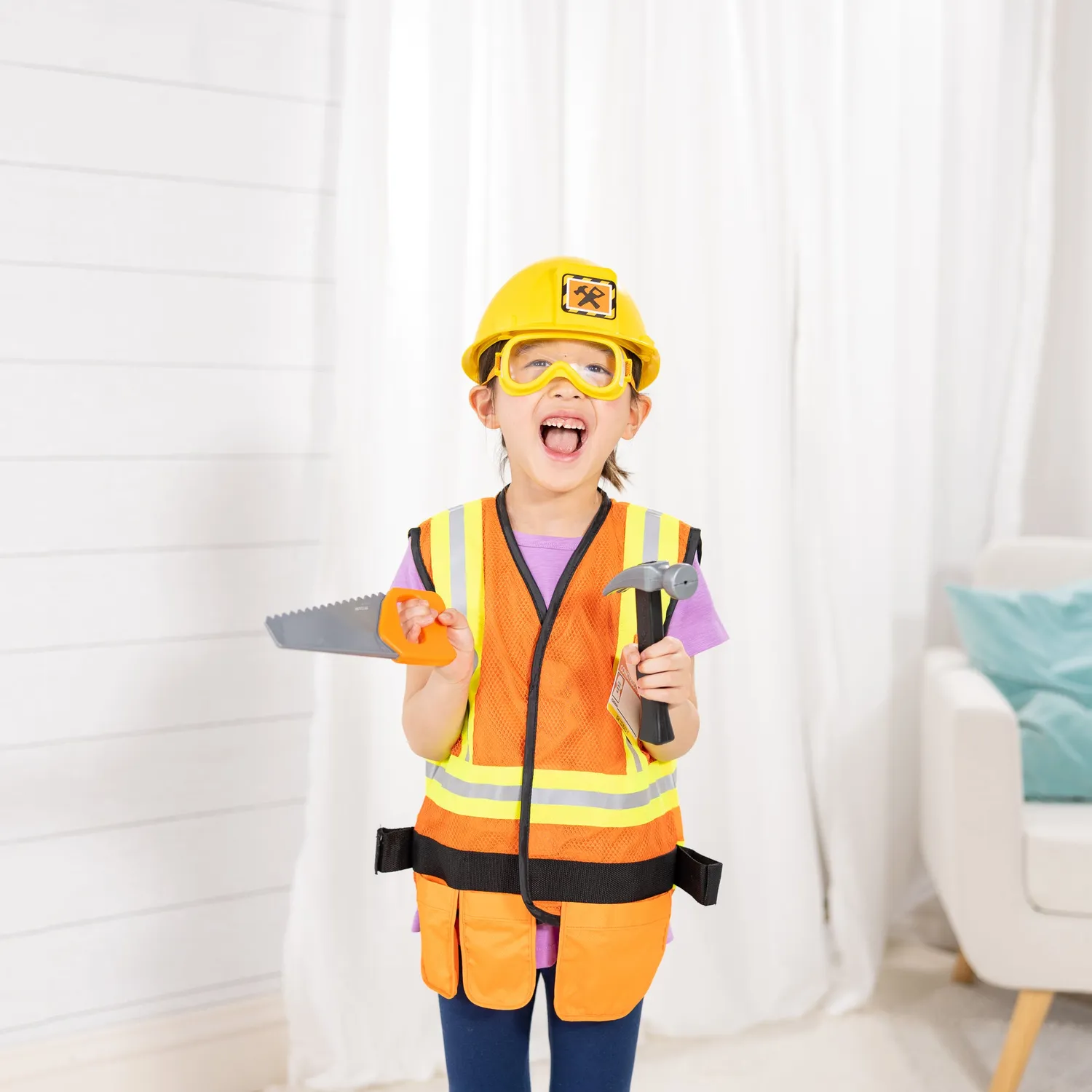 Melissa & Doug Construction Worker verkleedset 3-6 jaar