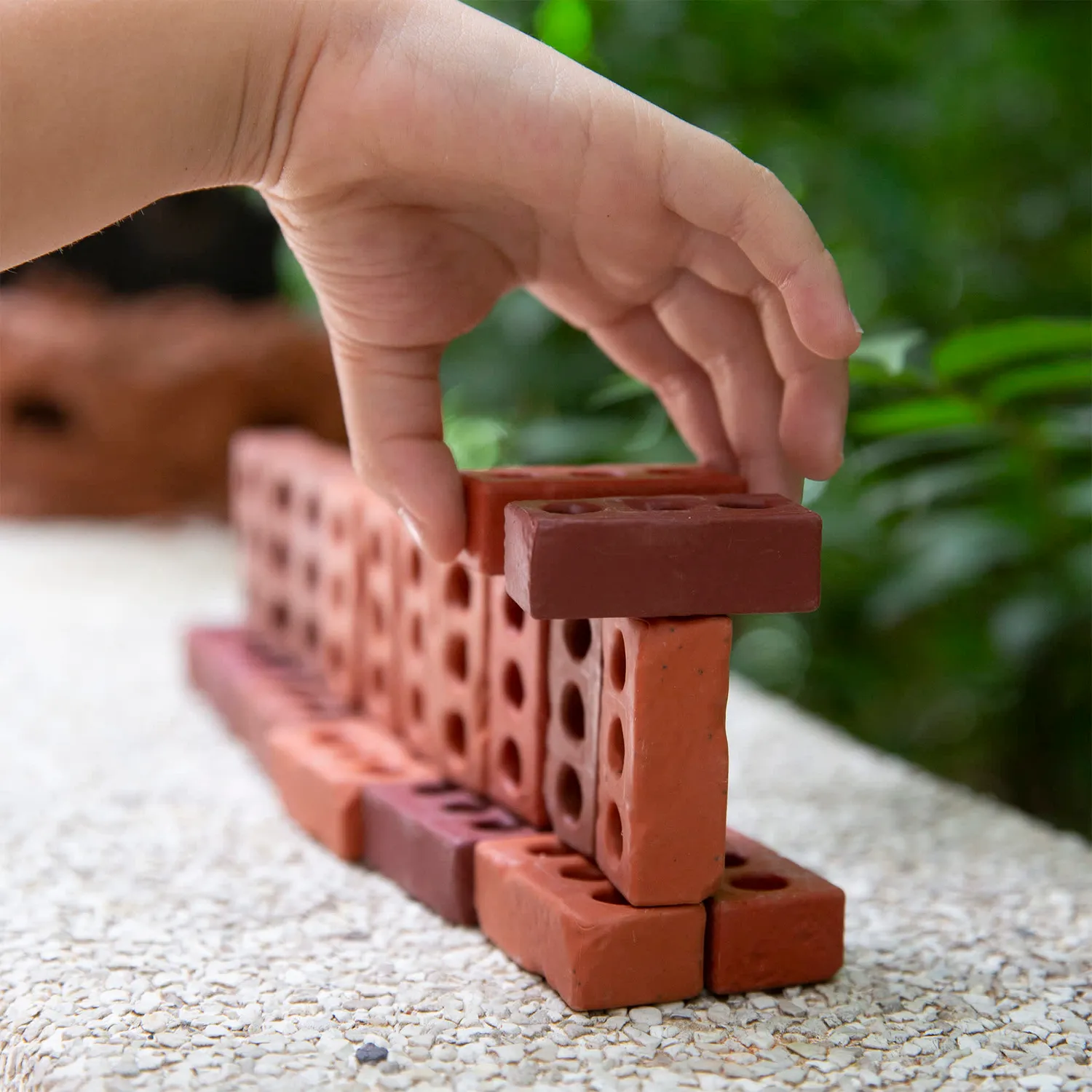 Guidecraft Little Bricks bouwstenen 60 stuks mini