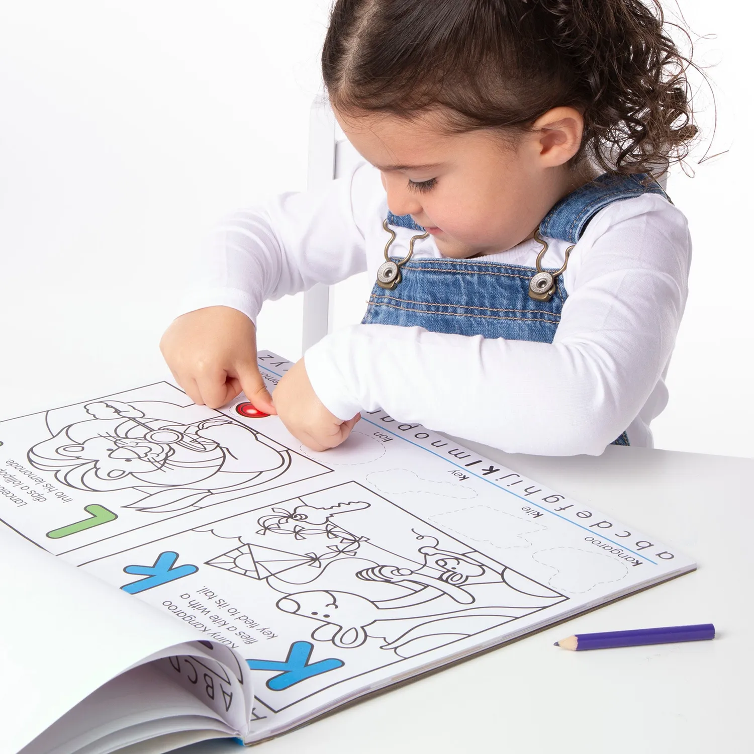 Melissa & Doug Alphabet Stickerboek Letters 250+ Stickers