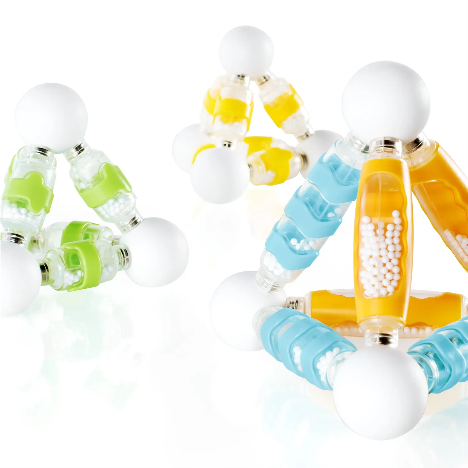 Guidecraft Grippies Shakers rammelaar bouwen 30 delig geluid