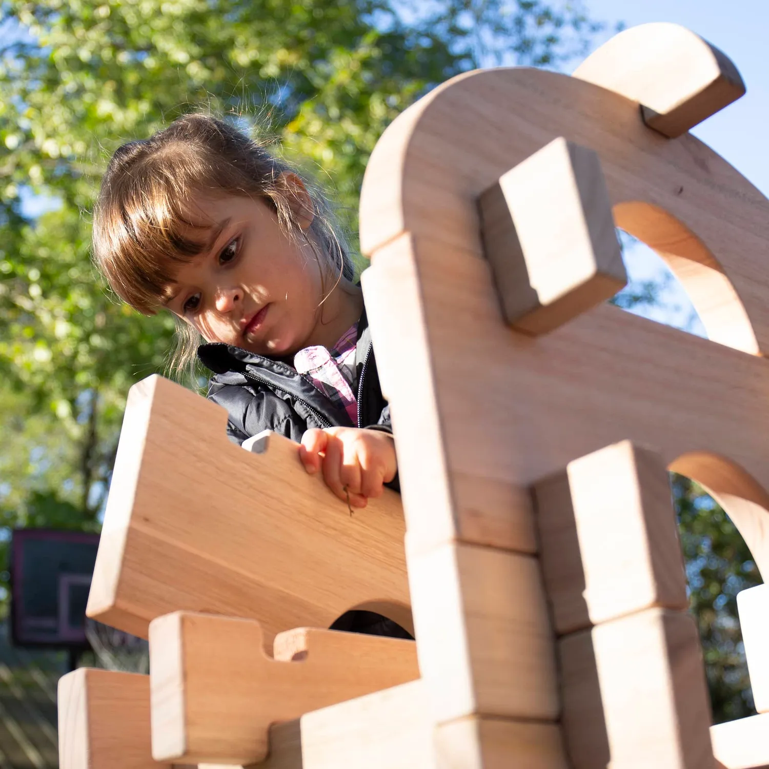 Guidecraft Notch Blocks Set 89 bouwblokken houten