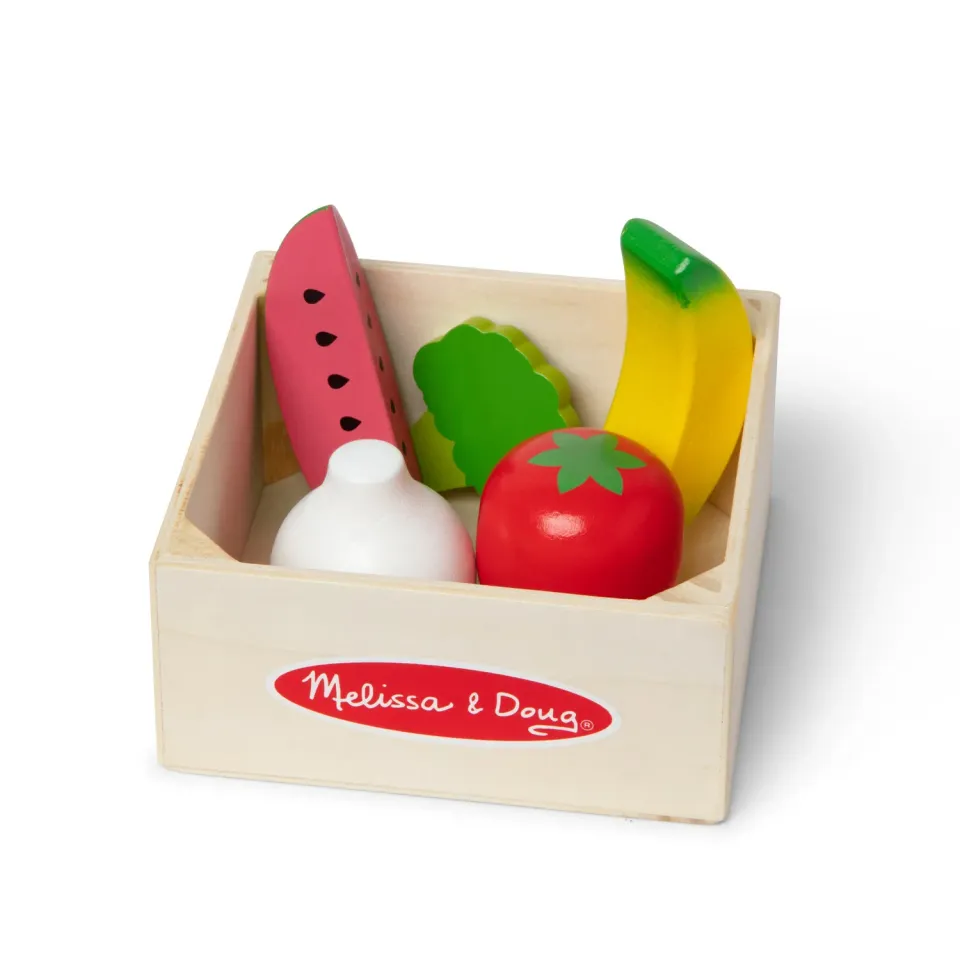 Melissa & Doug Food Groups Houten Speelvoedsel Groente Fruit