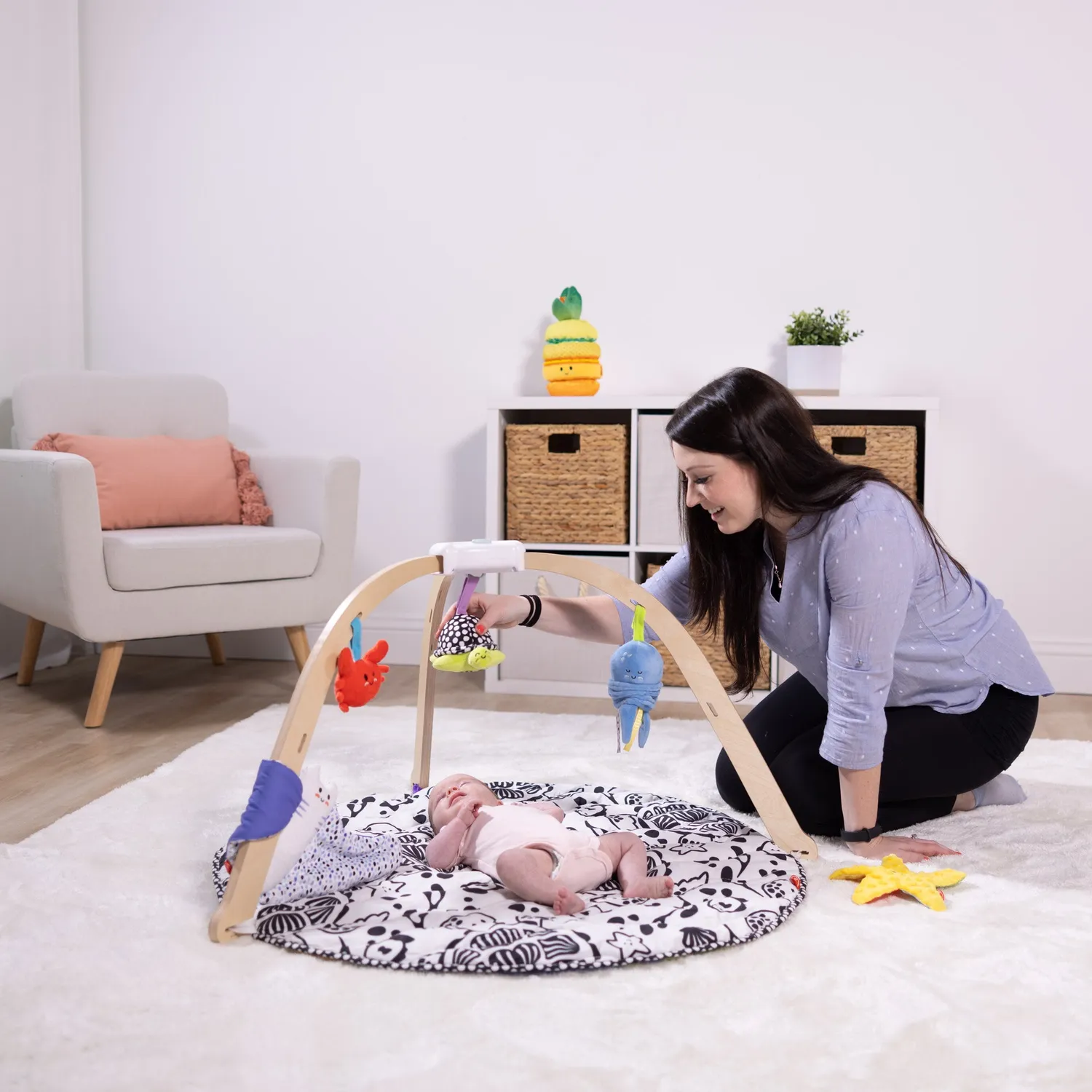 Melissa & Doug Ocean Easy-Fold babygym speelkleed