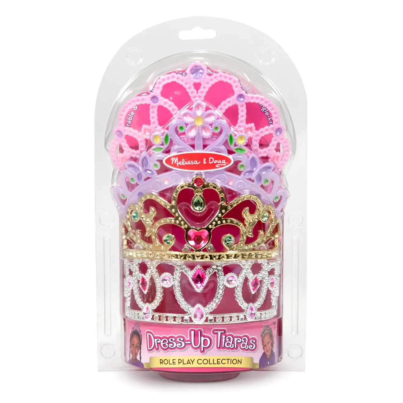 Melissa & Doug Crown Jewels tiara's verkleedkronen 4 stuks