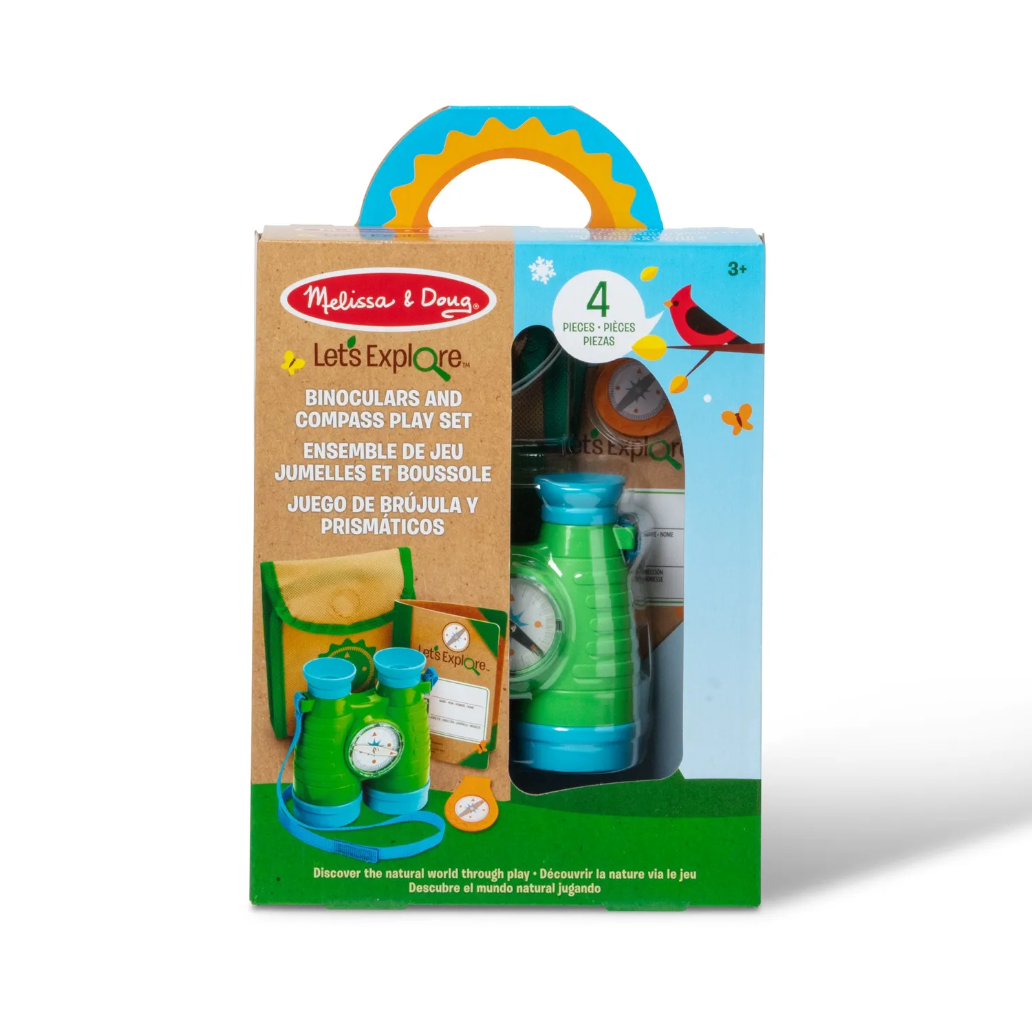 Melissa & Doug Let's Explore verrekijkerset met kompas