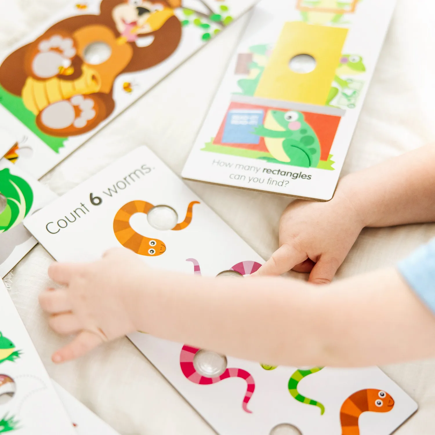 Melissa & Doug Poke-A-Dot Jumbo Number Learning Cards leerkaarten
