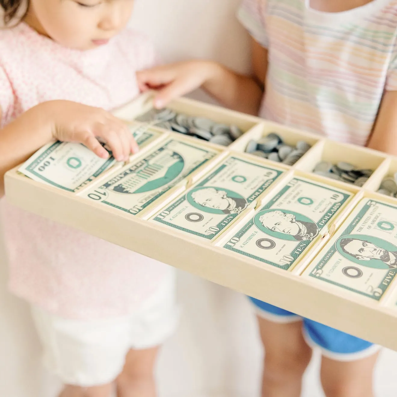 Melissa & Doug Classic speelgeld set winkeltje 50 stuks