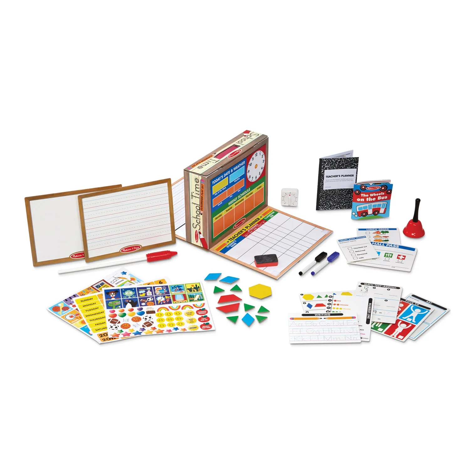 Melissa & Doug School Time Speelset Klaslokaal