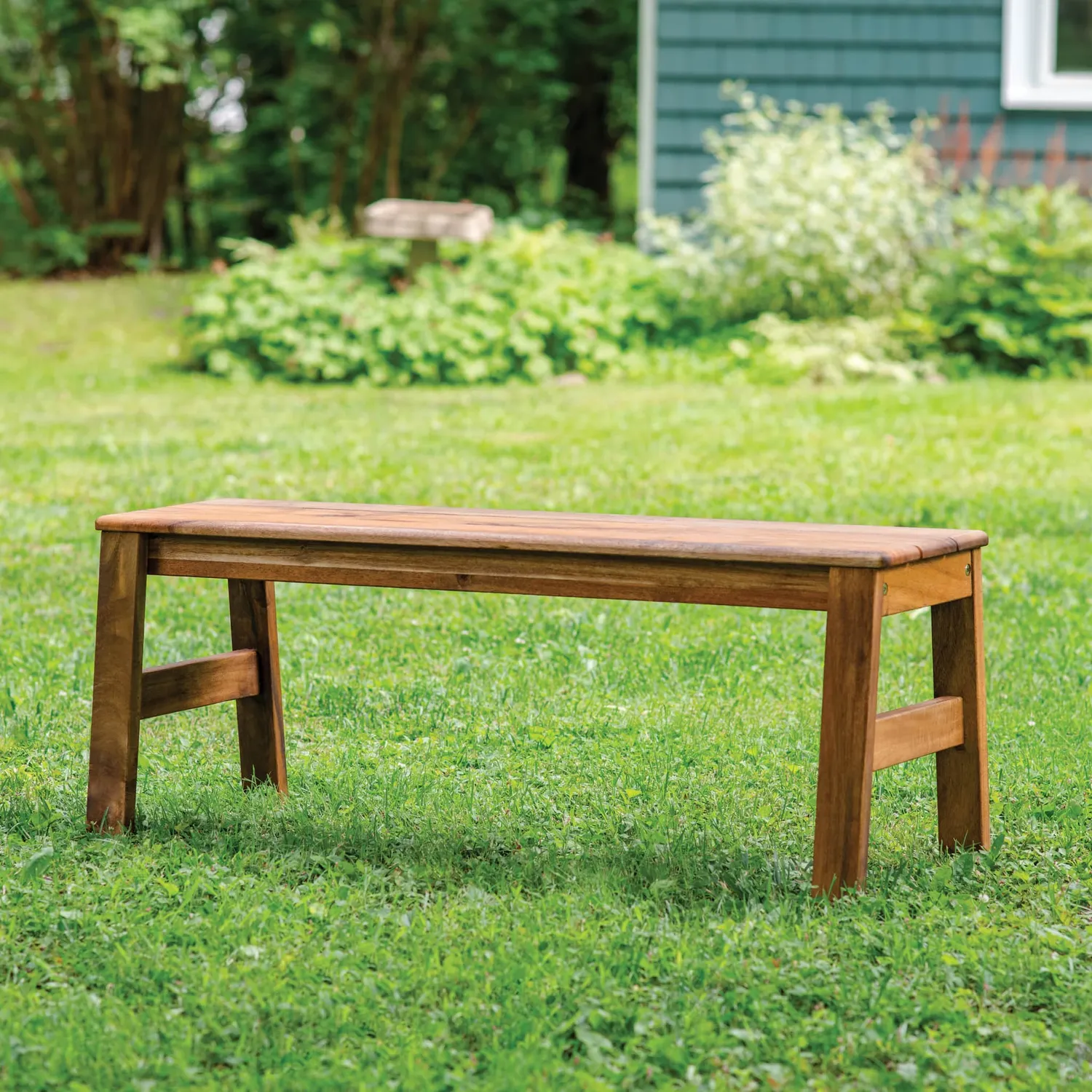 Guidecraft Acadia Outdoor Bench kinderbank 36 inch hout