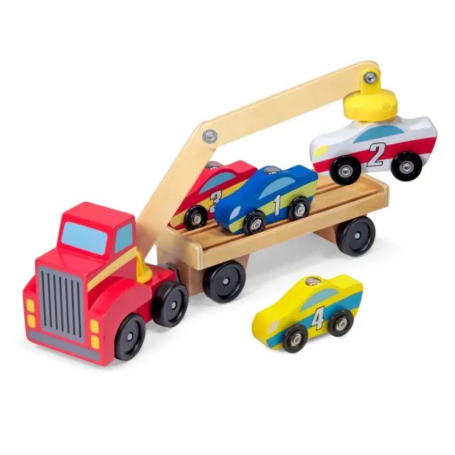 Melissa & Doug Magnetic Car Loader autotransporter