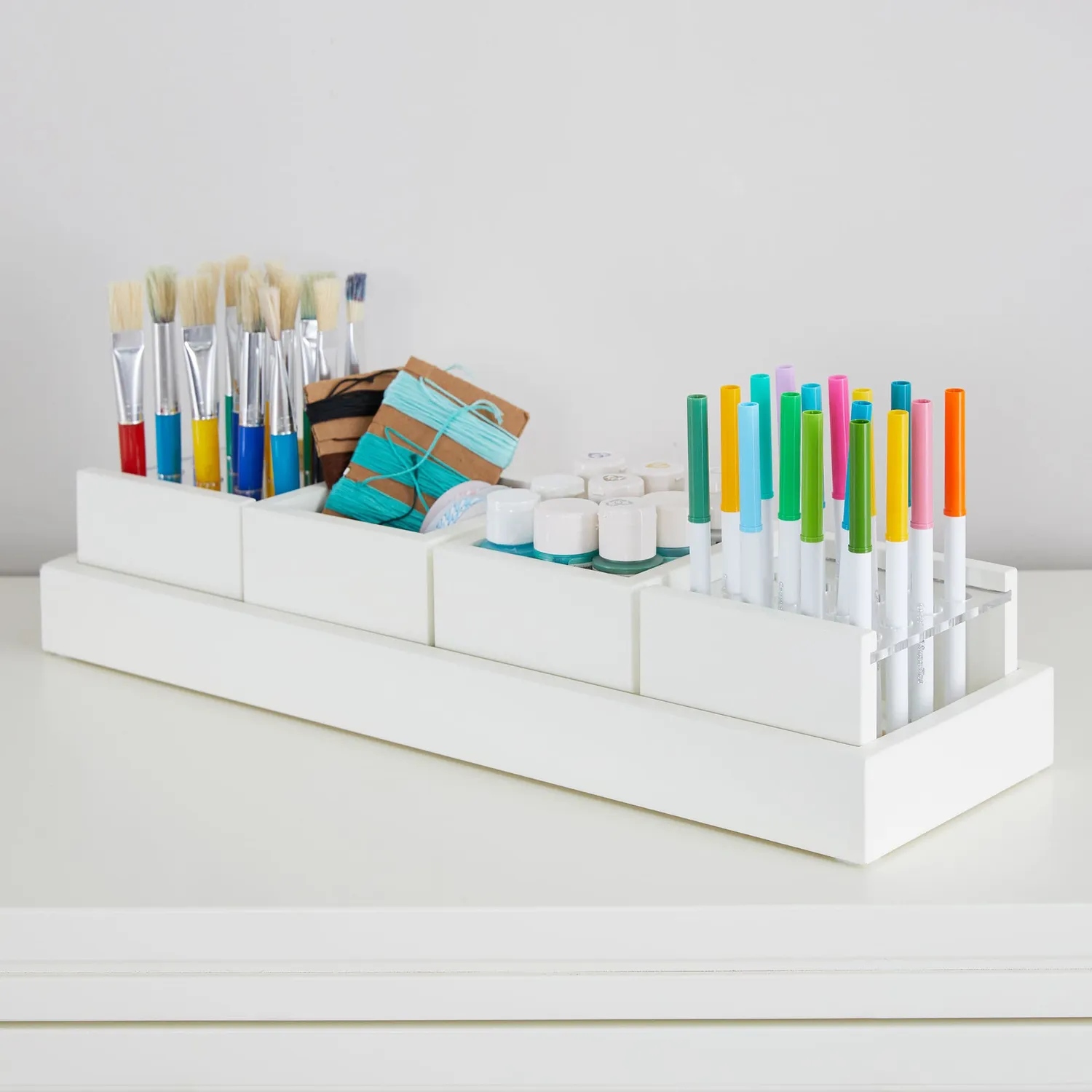 Guidecraft Martha Stewart Kids Accessory Tray knutselbak wit