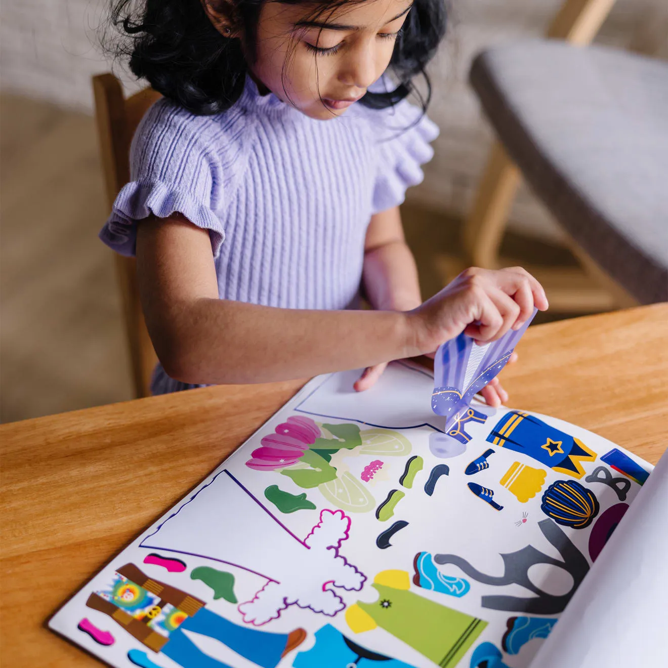 Melissa & Doug Dress-Up herbruikbaar stickerboek 165+ stuks