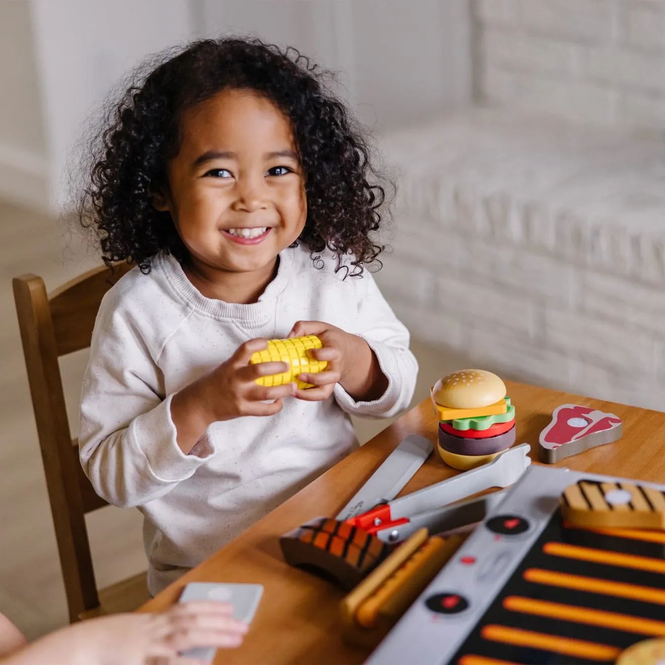 Melissa & Doug Grill & Serve BBQ speelset 20-delig hout