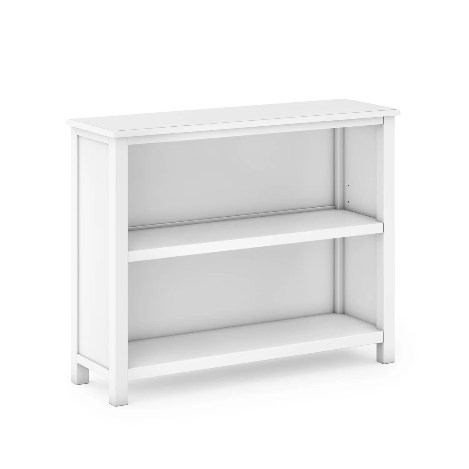 Guidecraft Taiga 2-Shelf 30" boekenkast Wit open vakken