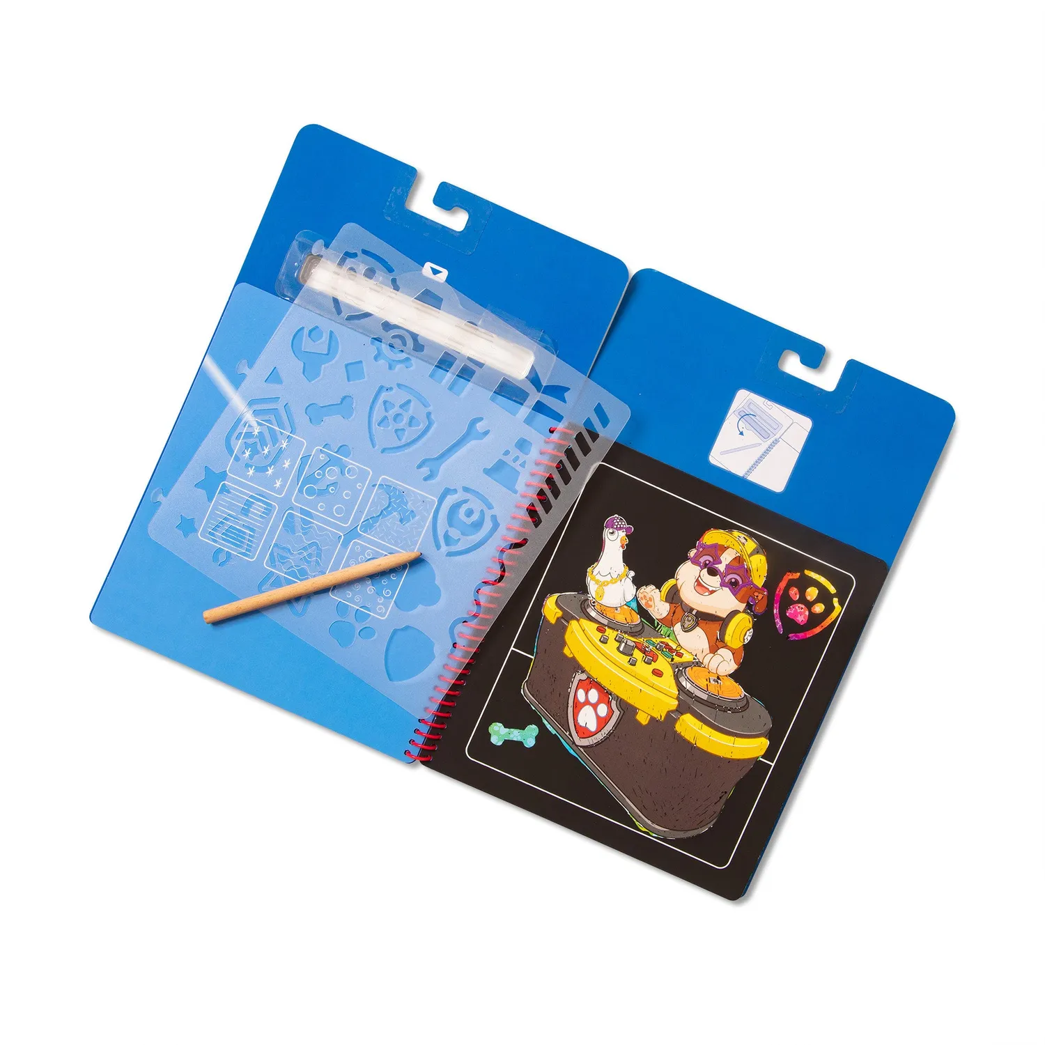 Melissa & Doug PAW Patrol Chase krasboek 10 paginas 5+ jaar