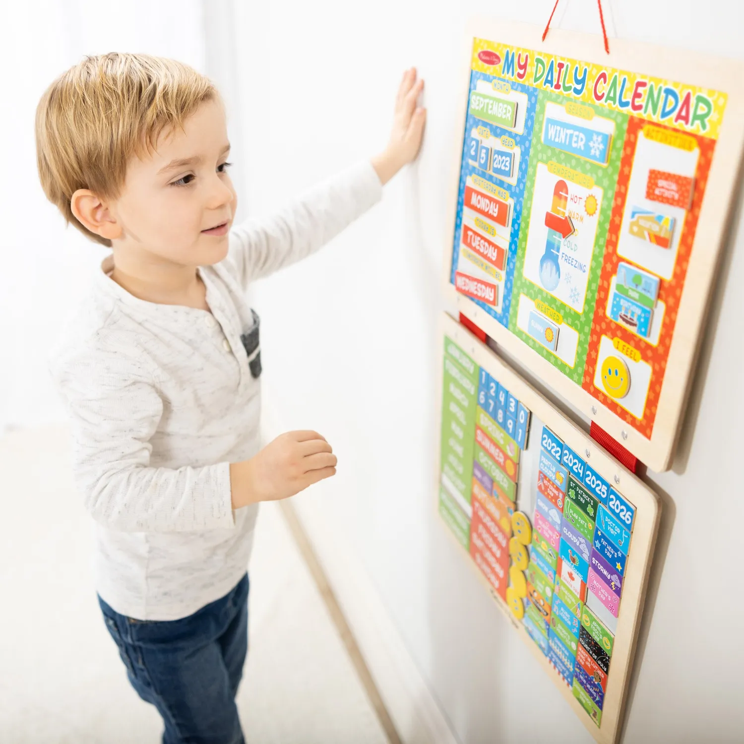 Melissa & Doug My Magnetic Daily Calendar magneetkalender 3-5 jaar
