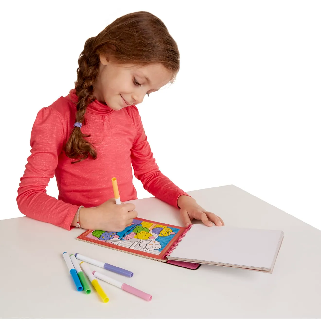Melissa & Doug On the Go Kleuren op Nummer borden 12 stuks