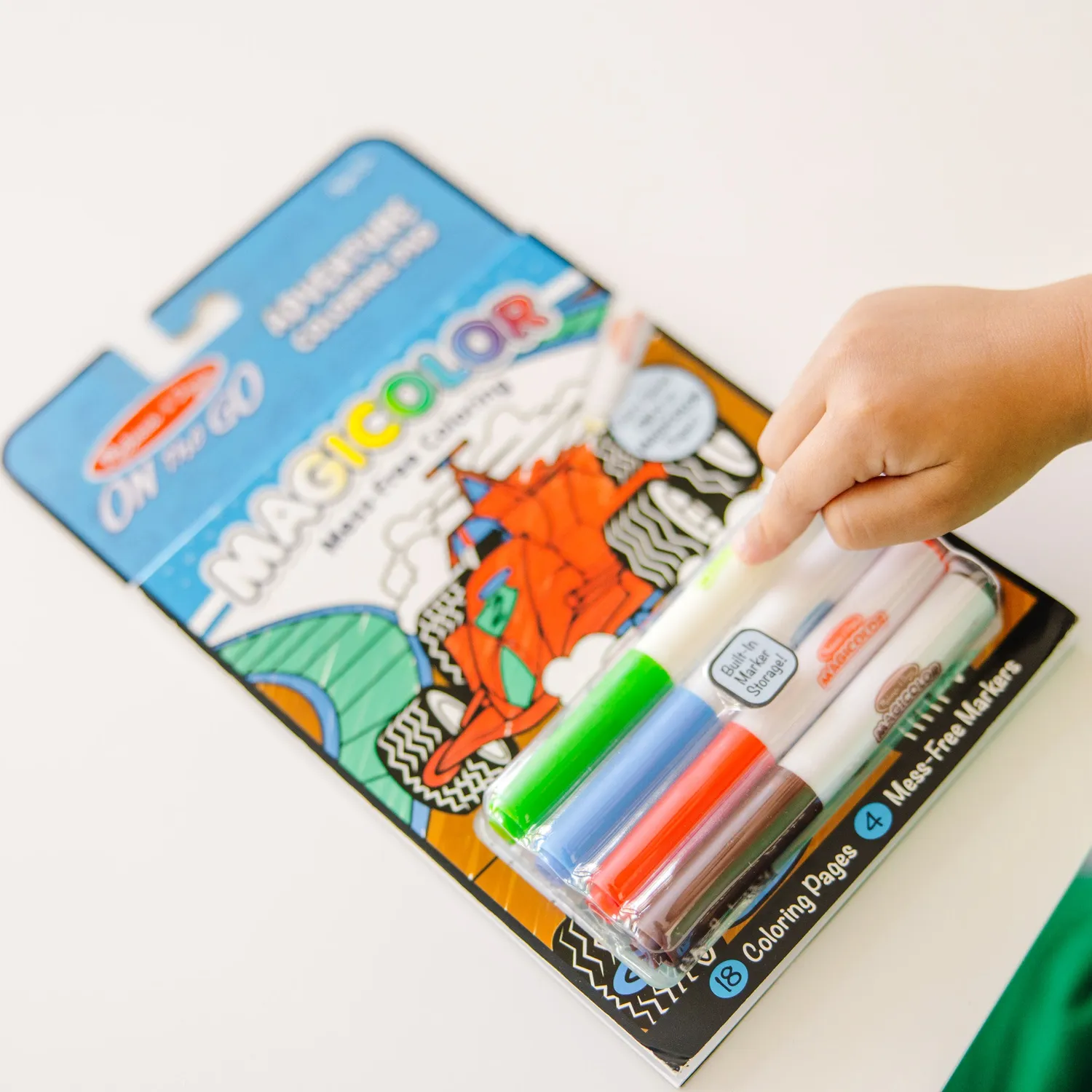 Melissa & Doug On the Go Magicolor kleurboek avontuur 18 pagina's