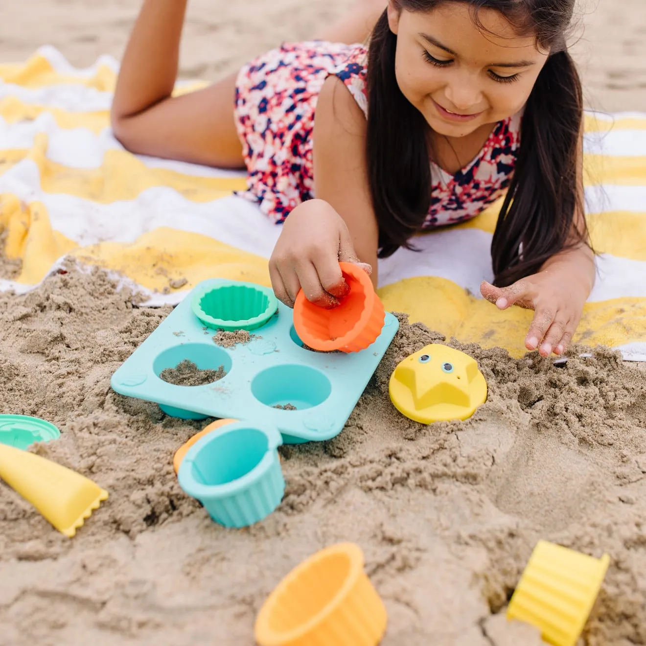 Melissa & Doug Seaside Sidekicks zandspeelgoed cupcake