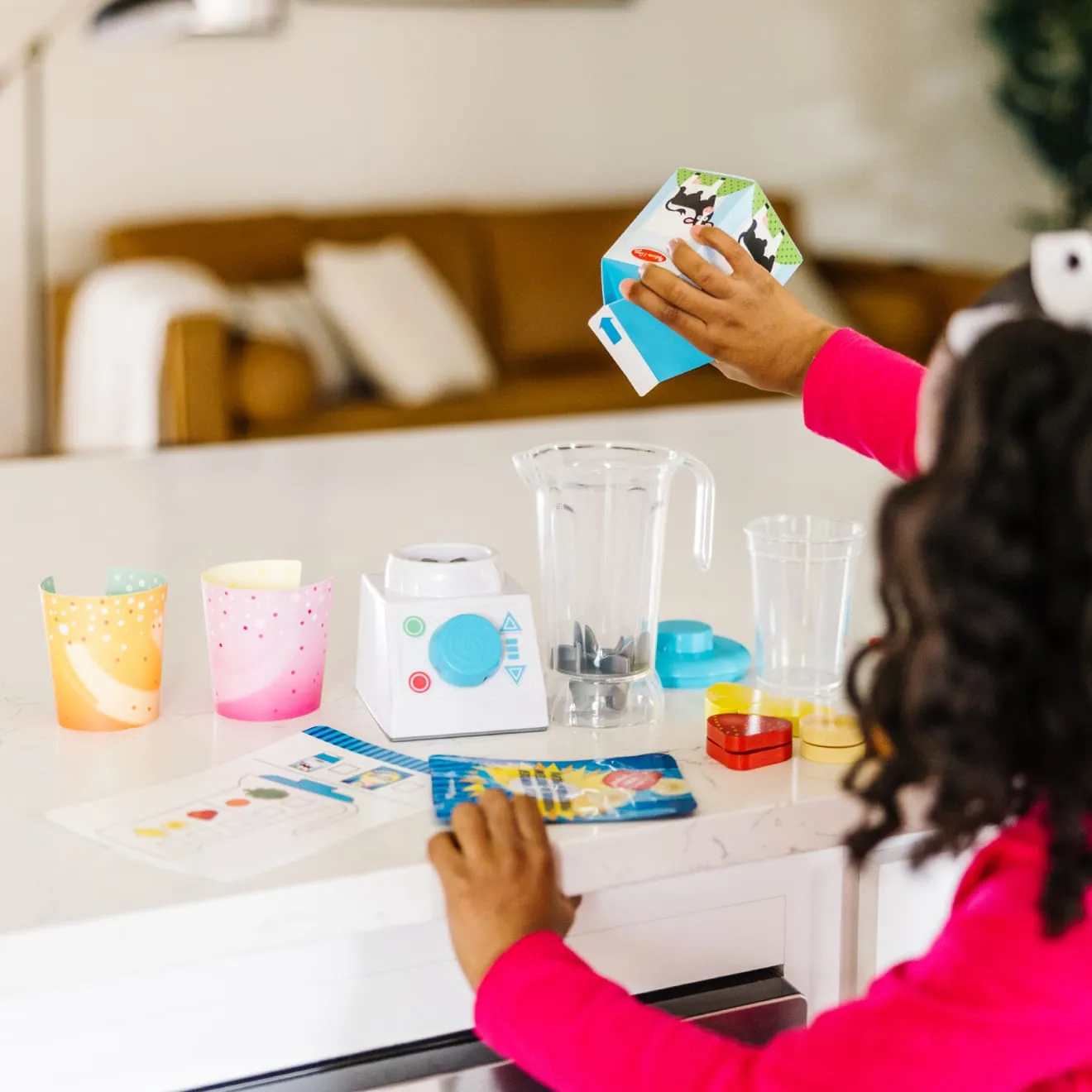 Melissa & Doug Smoothie Maker speelgoed blender 22-delig fruit