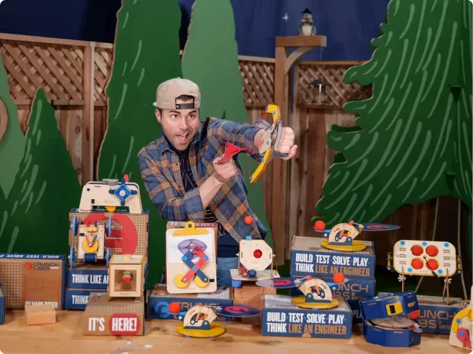 Mark Rober Camp CrunchLabs Weekly Build Box bouwbox