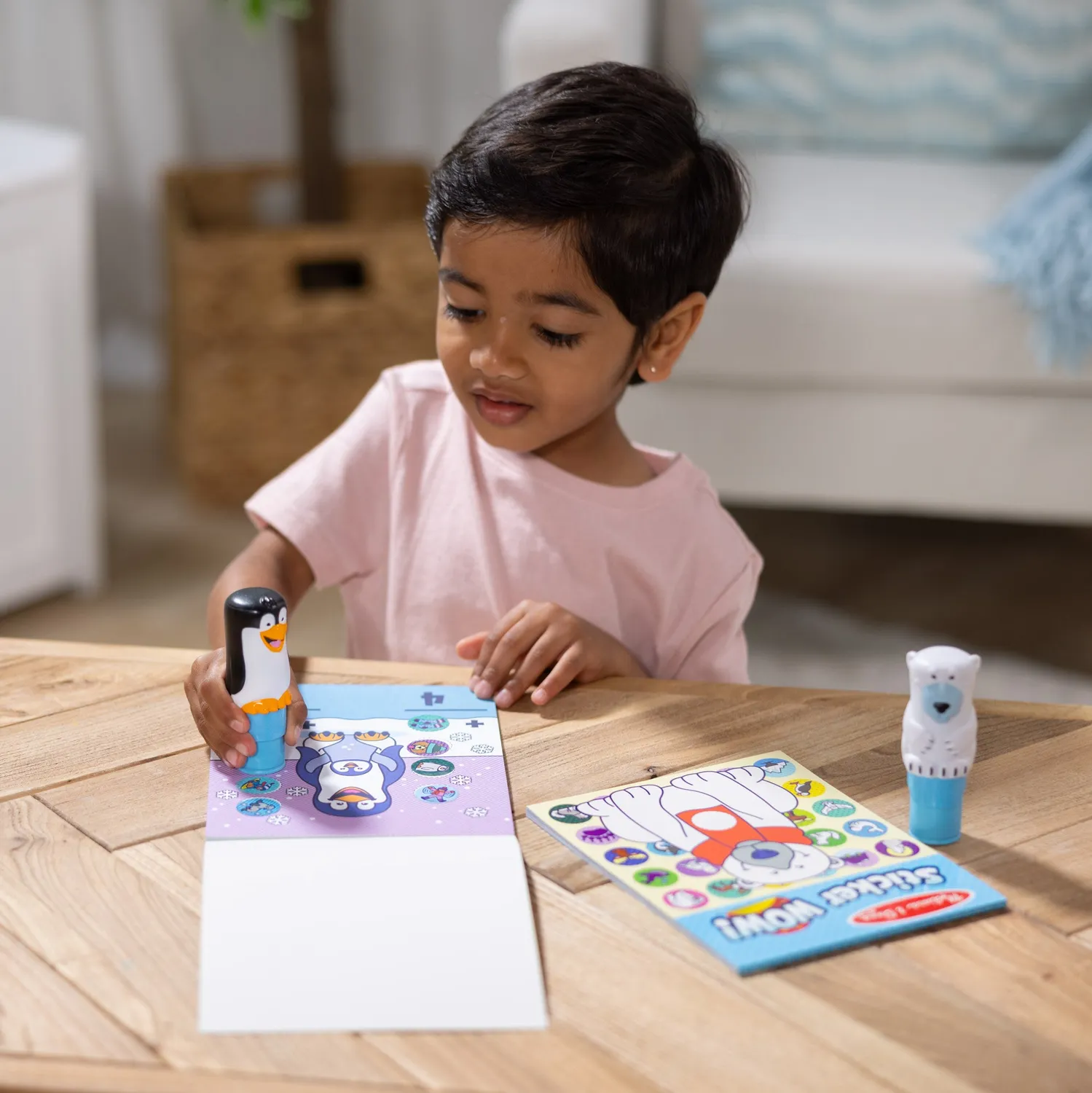 Melissa & Doug Sticker WOW Winter stempelset 2-pack 900