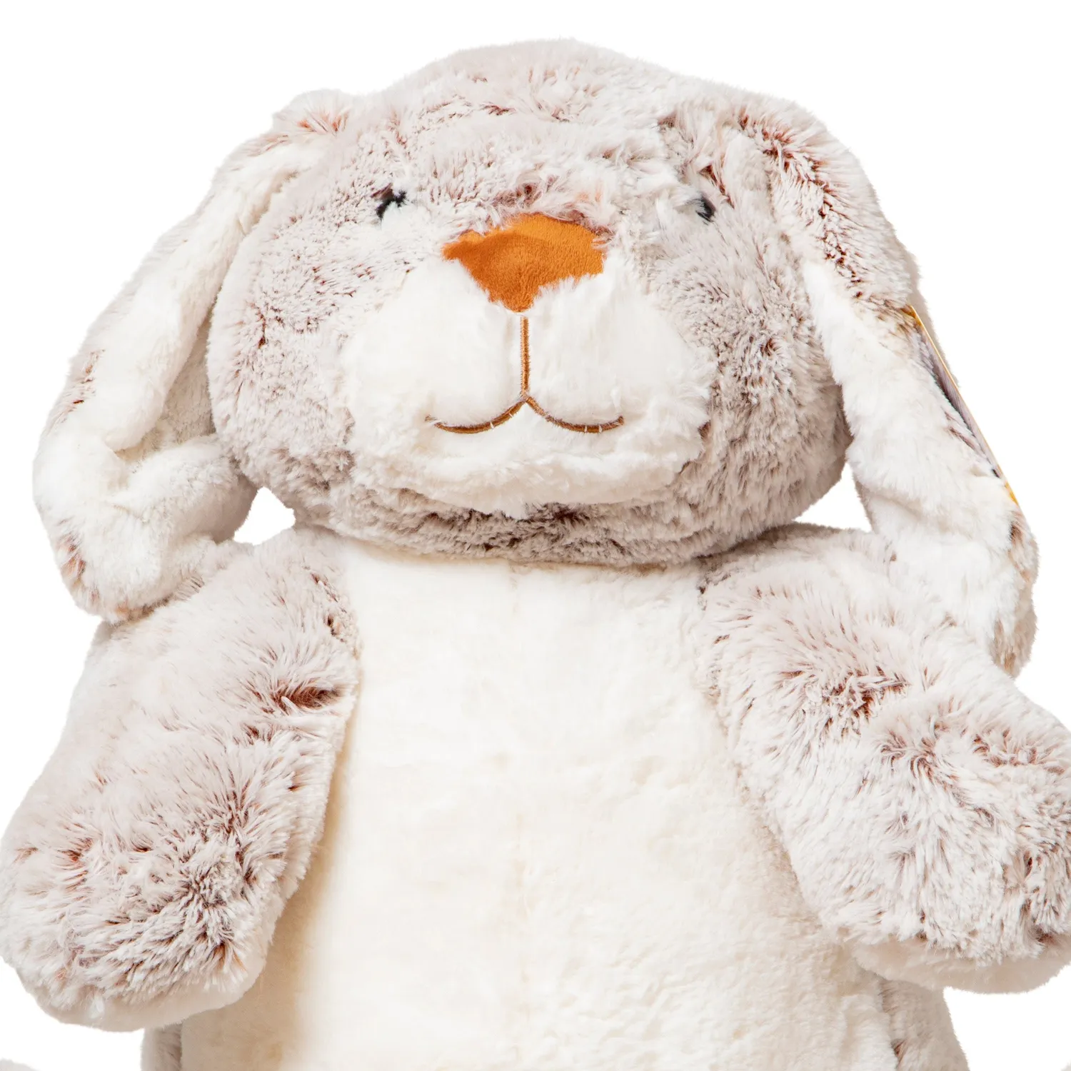 Melissa & Doug Jumbo Burrow Bunny knuffel beige 53 cm zacht