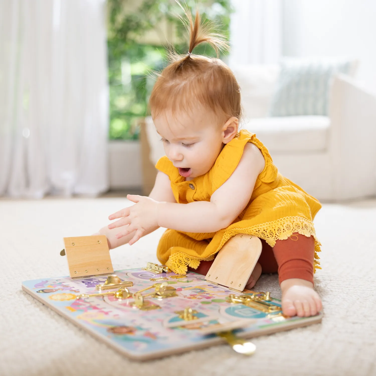 Melissa & Doug Princess Castle Latches Board slotjesbord prinses