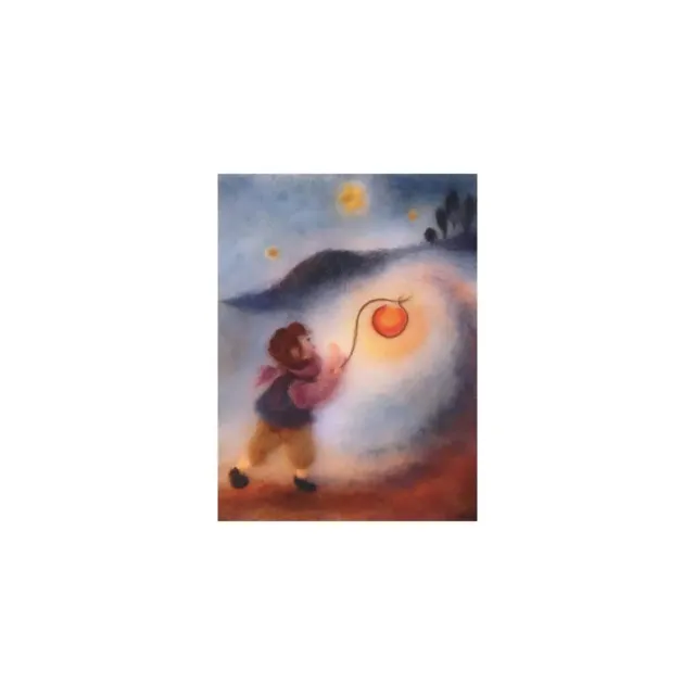 Ginger Fairy Ich gehe mit meiner Laterne kaart 10x15