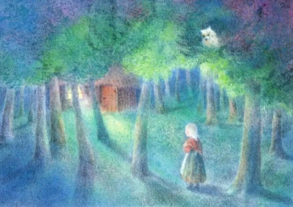Ginger Fairy Monika Speck Das Waldhaus kaart 10,5x15 cm