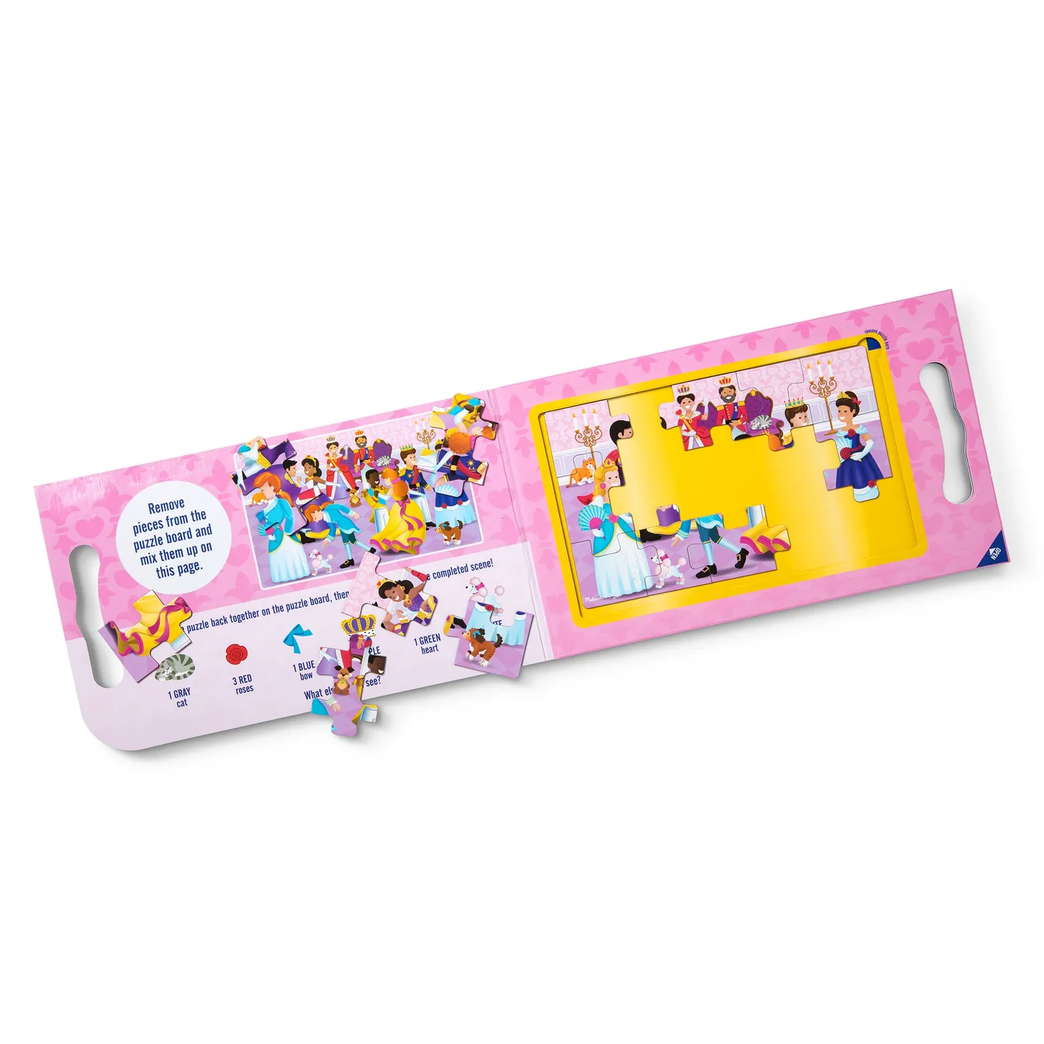 Melissa & Doug Prinsessen Magnetische Puzzel 2x15