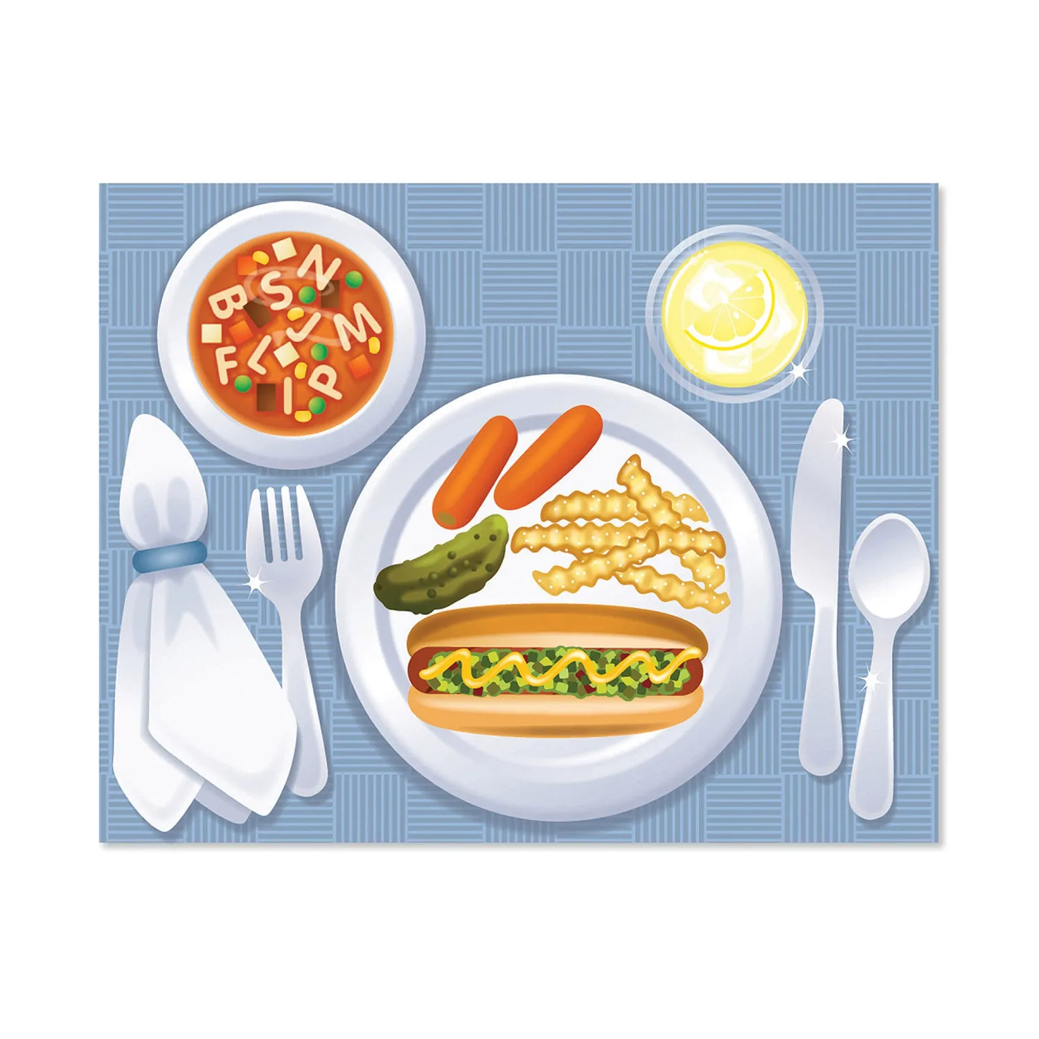 Melissa & Doug Make-a-Meal stickerboek eten 225 stickers