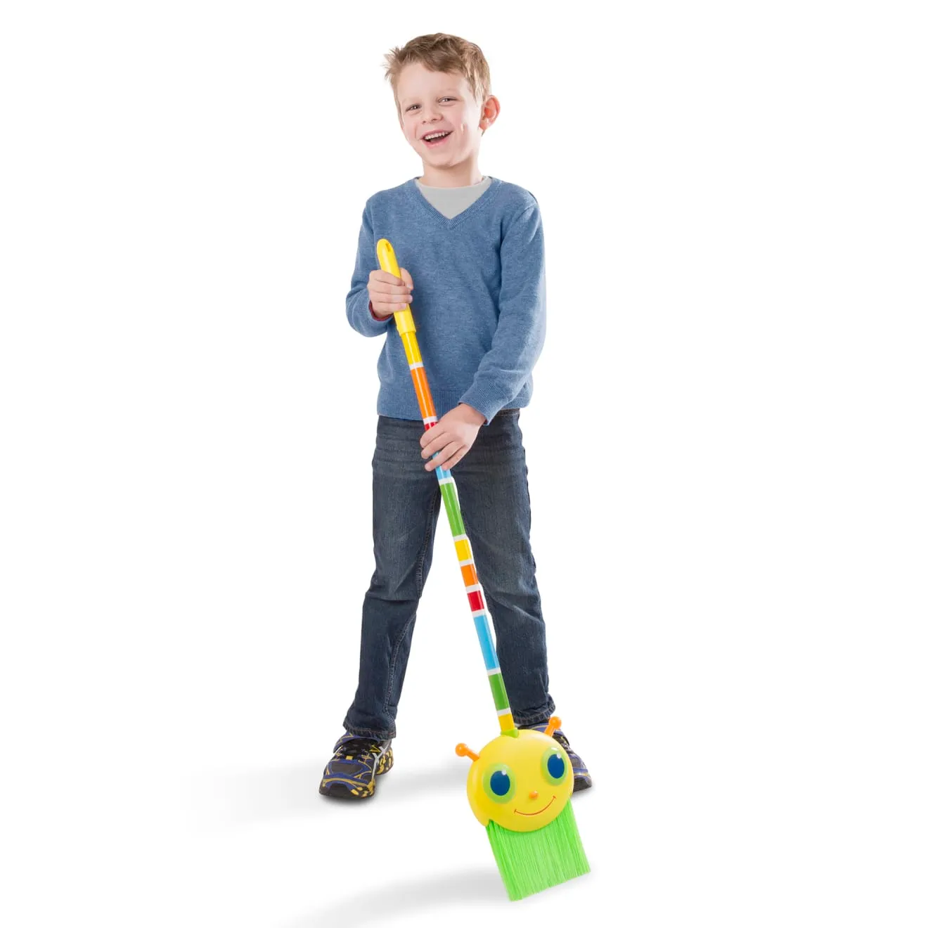 Melissa & Doug Giddy Buggy kinderbezem hout