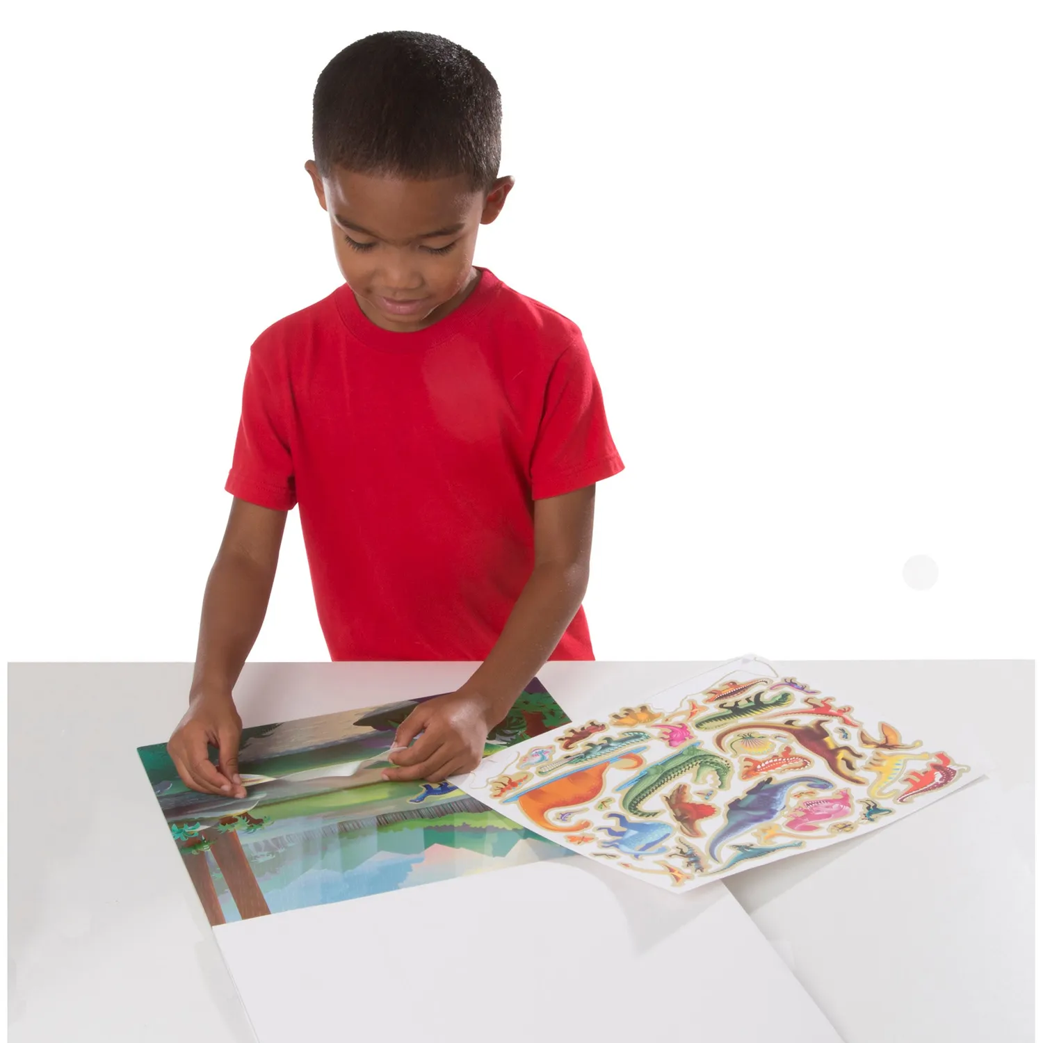 Melissa & Doug Reusable Sticker Pad Prehistoric stickers dino