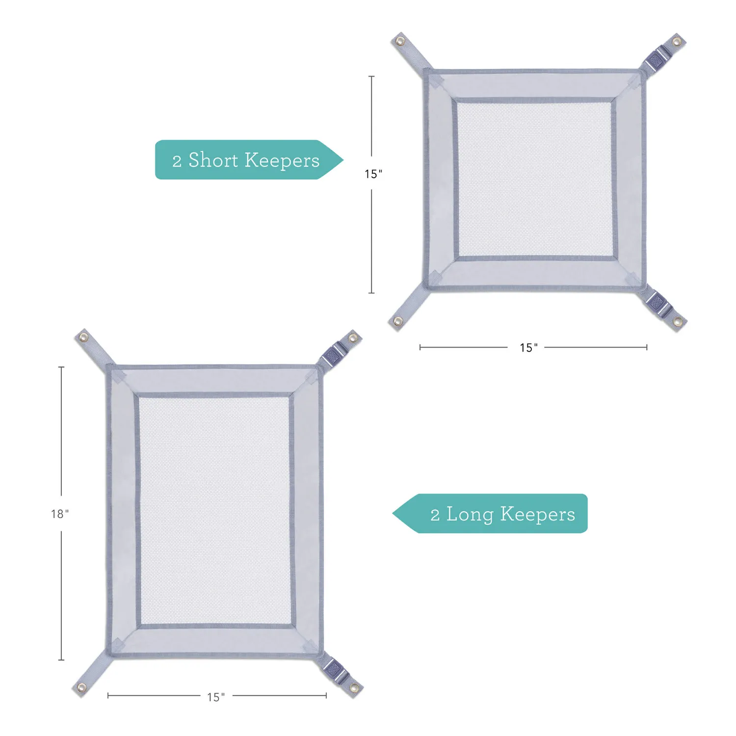 Guidecraft Kitchen Helper Keeper leertoren net grijs 4 stuks