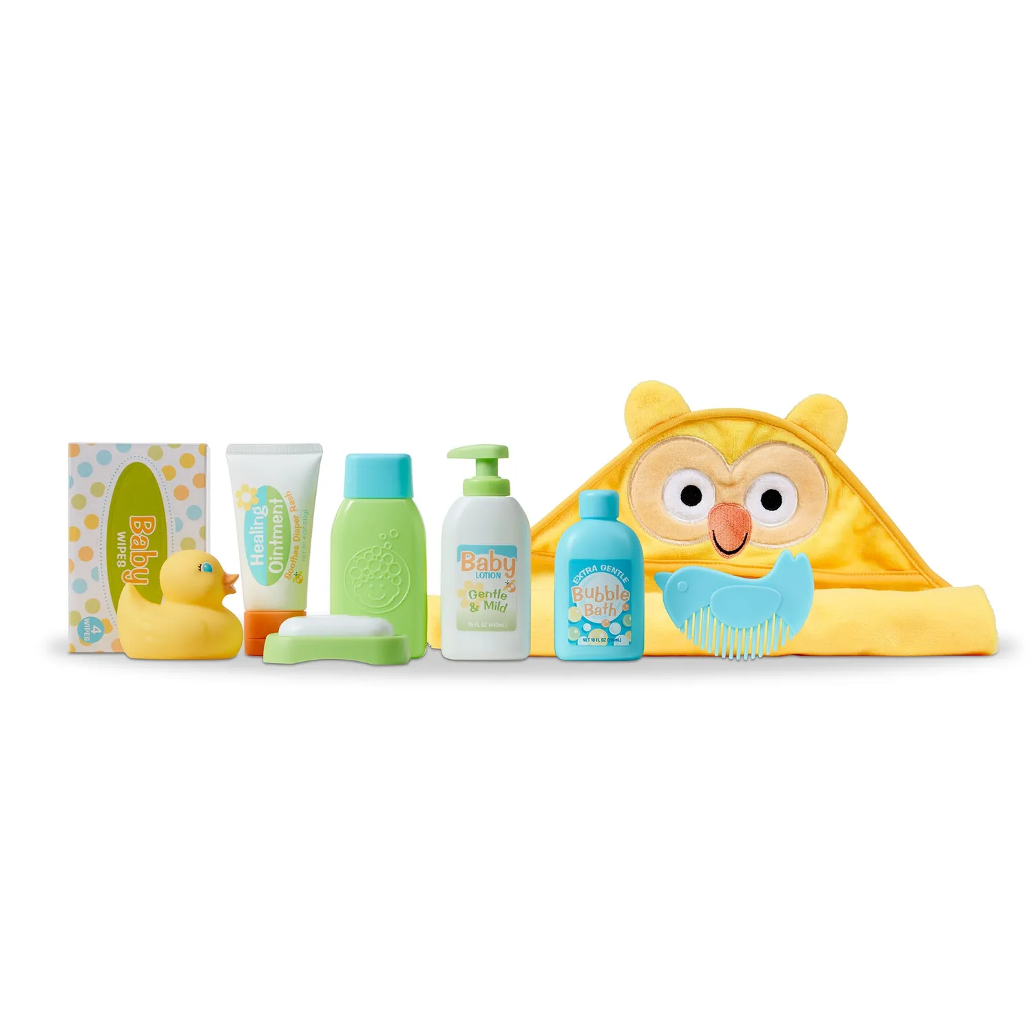 Melissa & Doug Mine to Love poppen bad- en verschoonset 19-delig