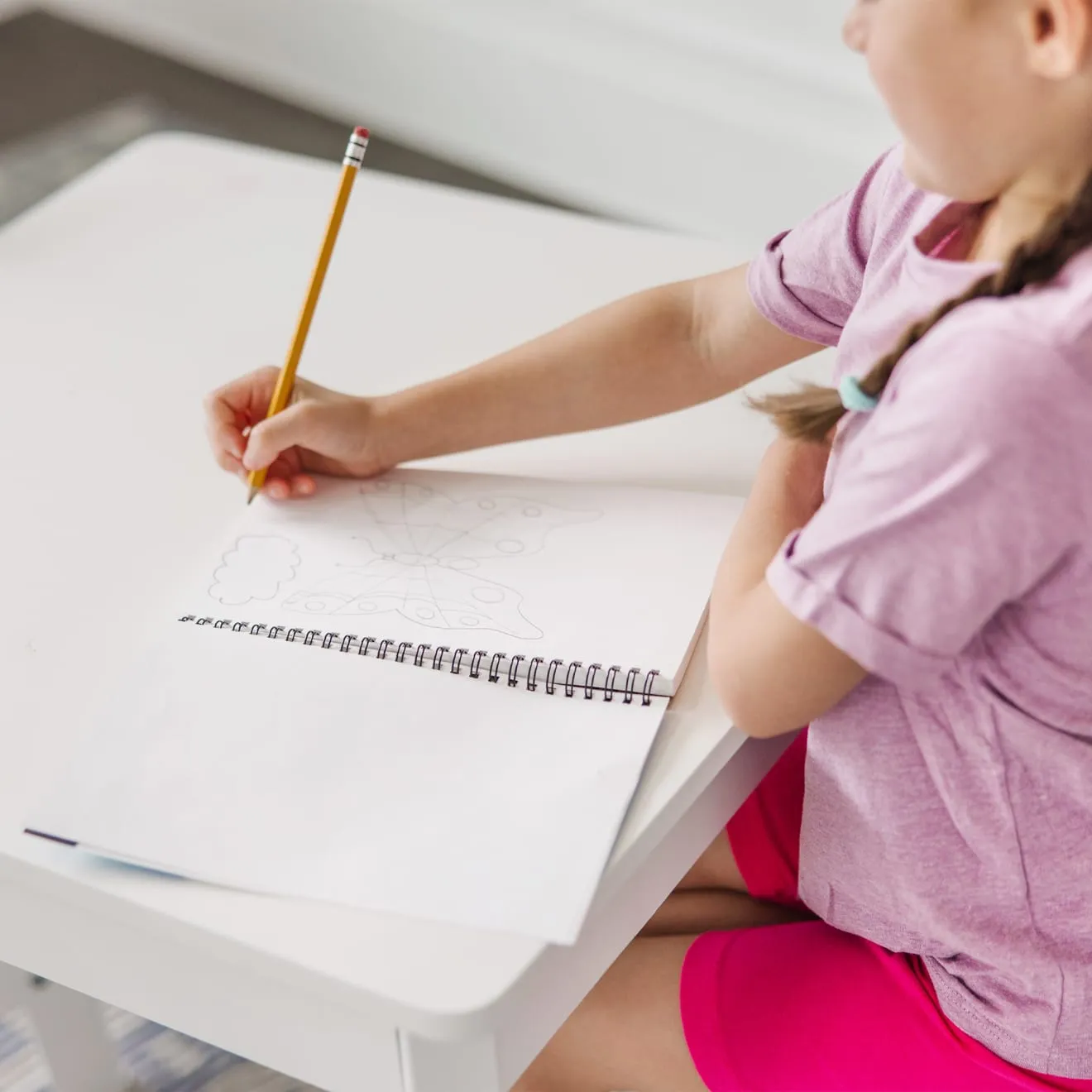 Melissa & Doug Mini-Sketch schetsblok met spiraal