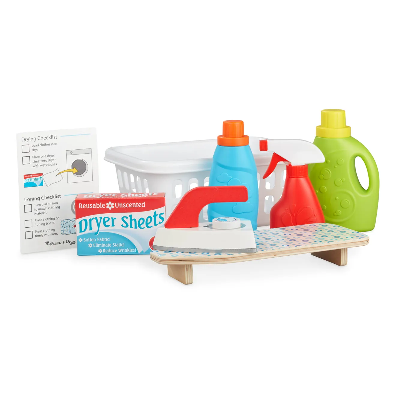 Melissa & Doug Laundry Basket Wassetje 14-delig