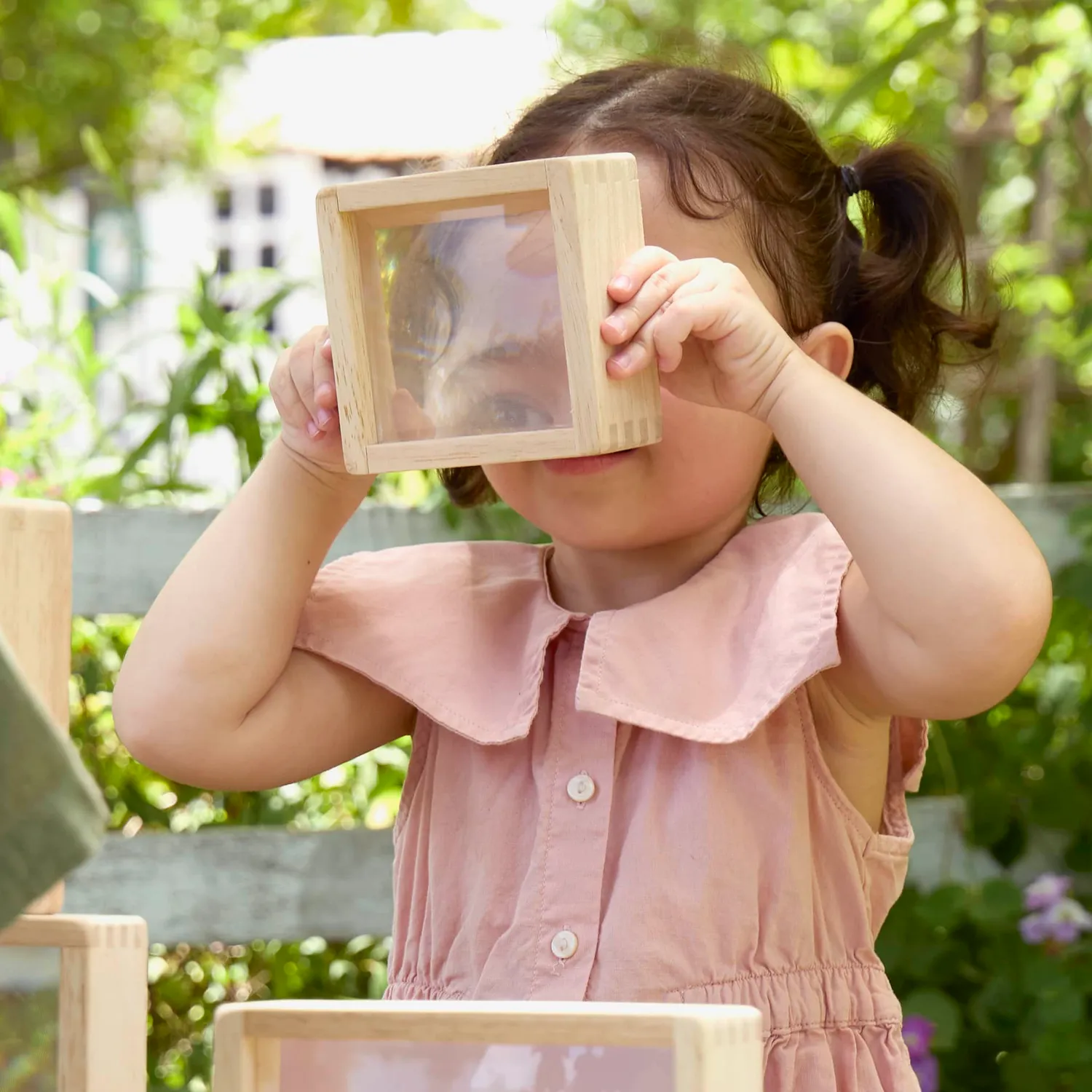 Guidecraft Magnification Blocks vergrootblokken 6 stuks hout